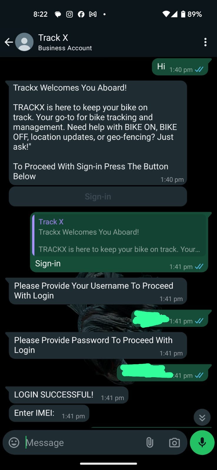 TrackX – WhatsApp Vehicle Tracking & Control System thumbnail 1