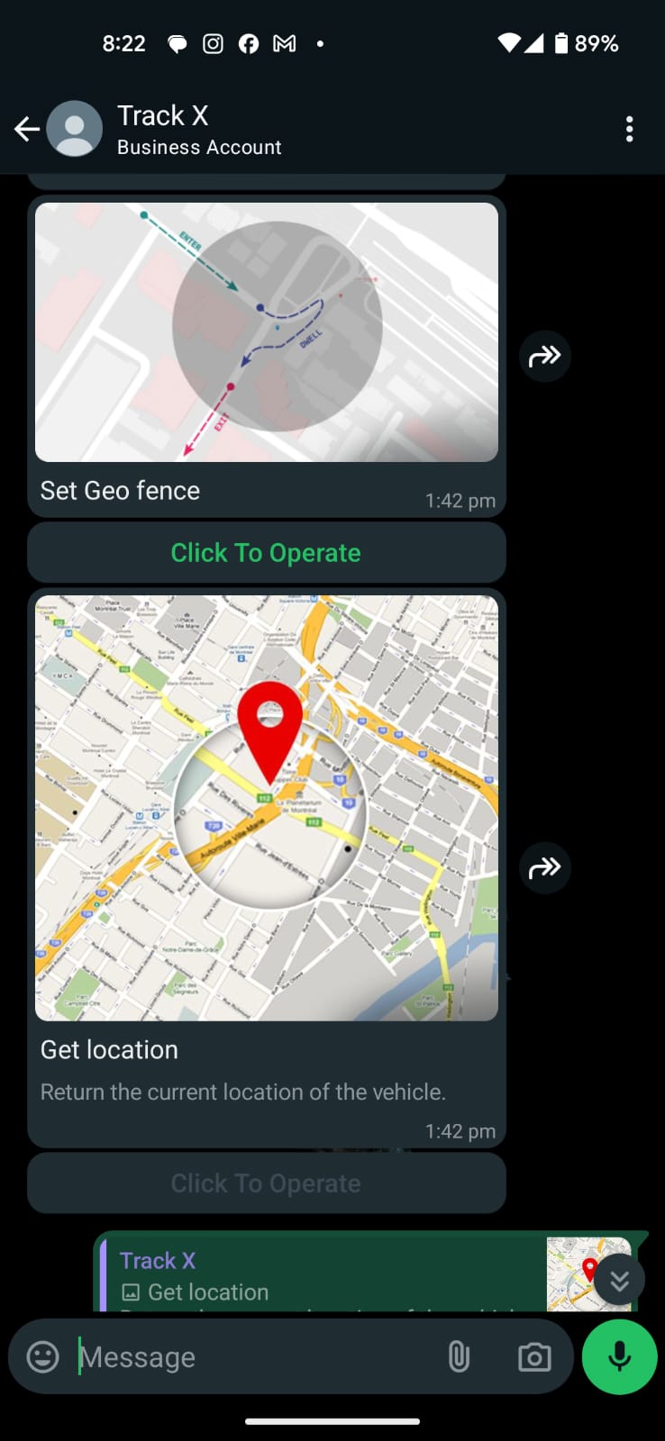 TrackX – WhatsApp Vehicle Tracking & Control System thumbnail 3