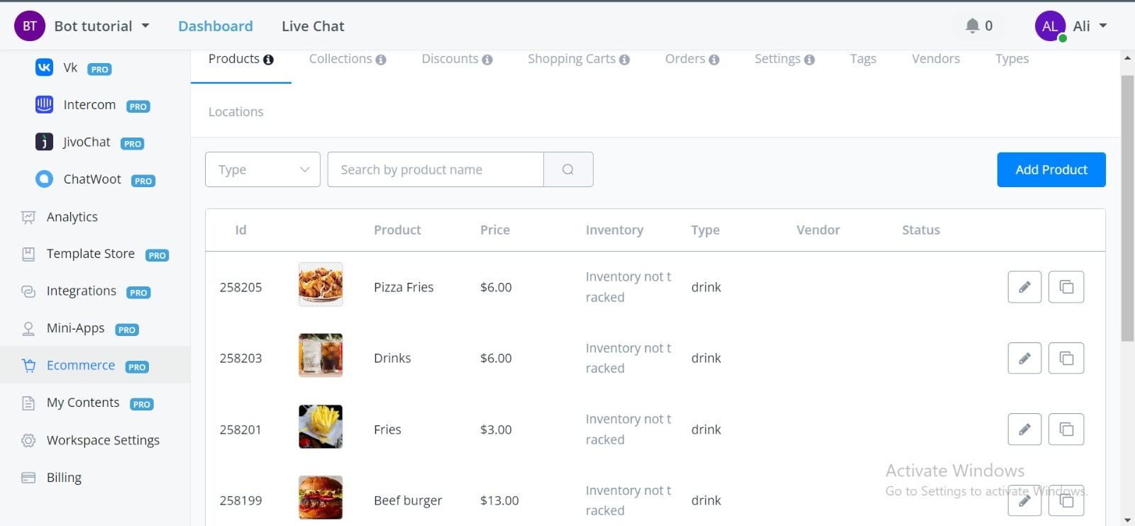 WhatsApp Bot for Fast Food Restaurants thumbnail 6